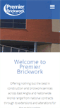 Mobile Screenshot of premierbrickwork.co.uk